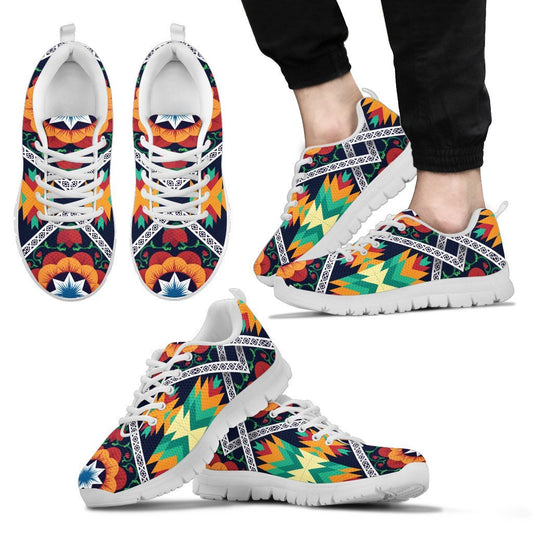 African Kente Men Sneakers
