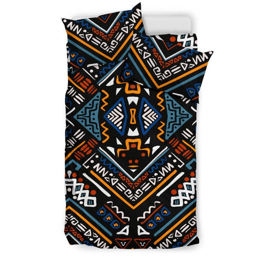 African Kente Print Duvet Cover Bedding Set