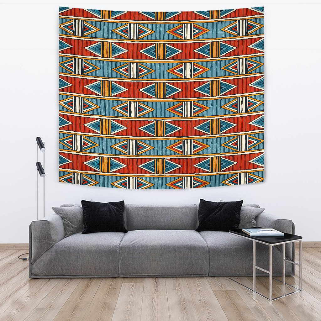 African Kente Print Wall Tapestry