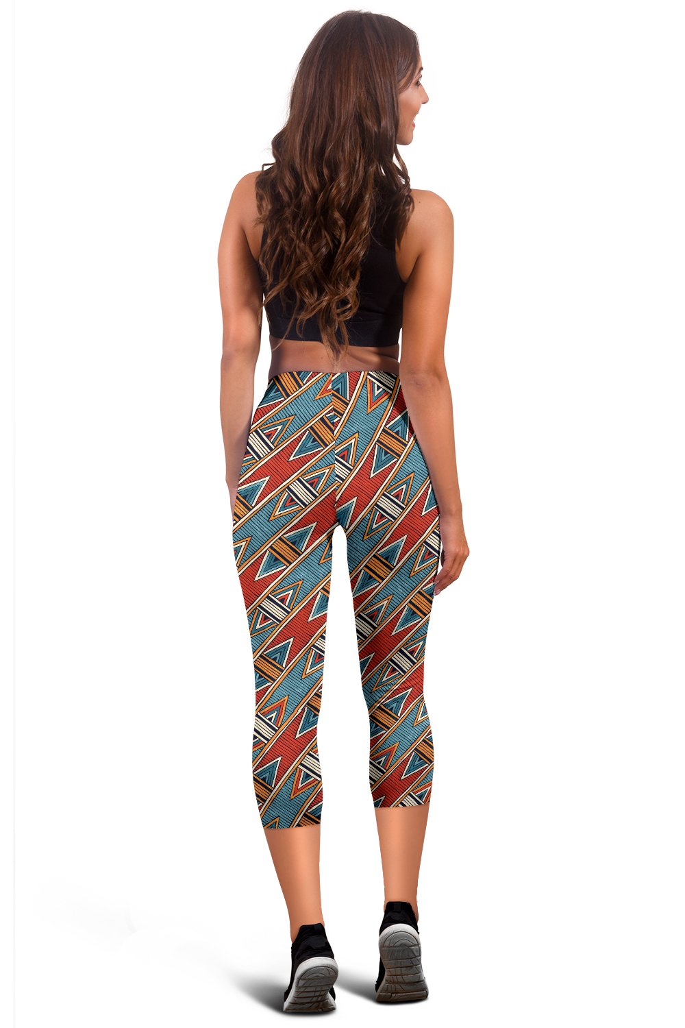 African Kente Print Women Capris
