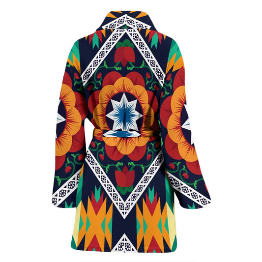 African Kente Women Bath Robe