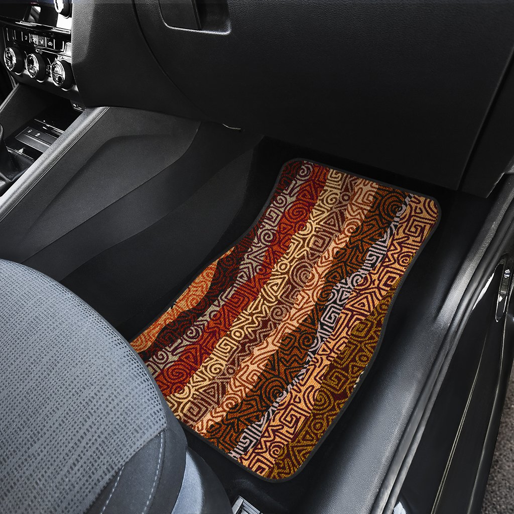 African Pattern Print Car Floor Mats