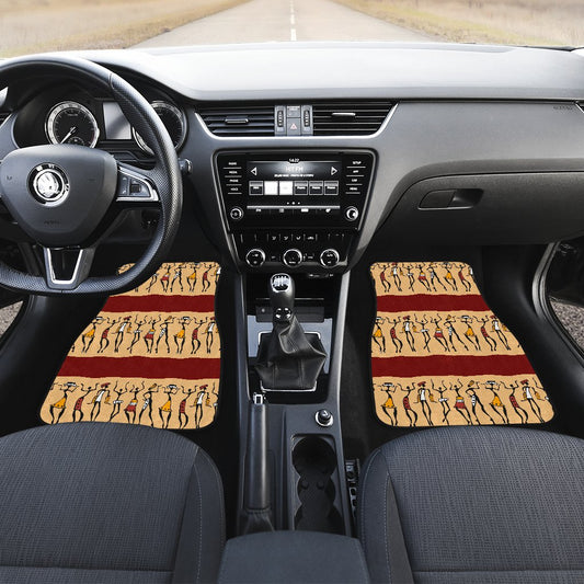 African People Car Floor Mats