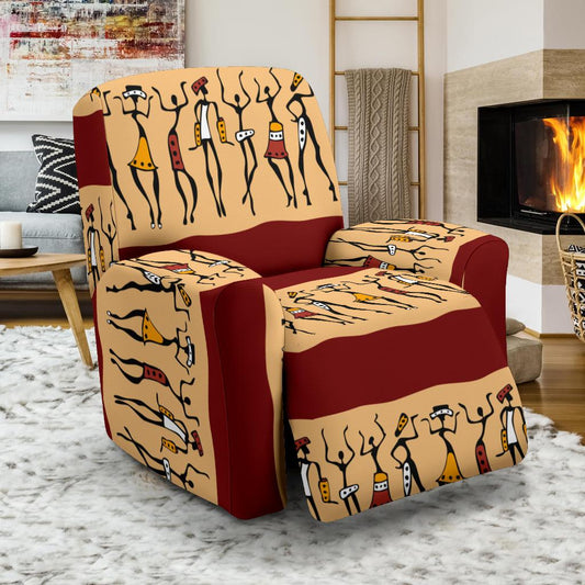 African People Recliner Slipcover-JORJUNE.COM