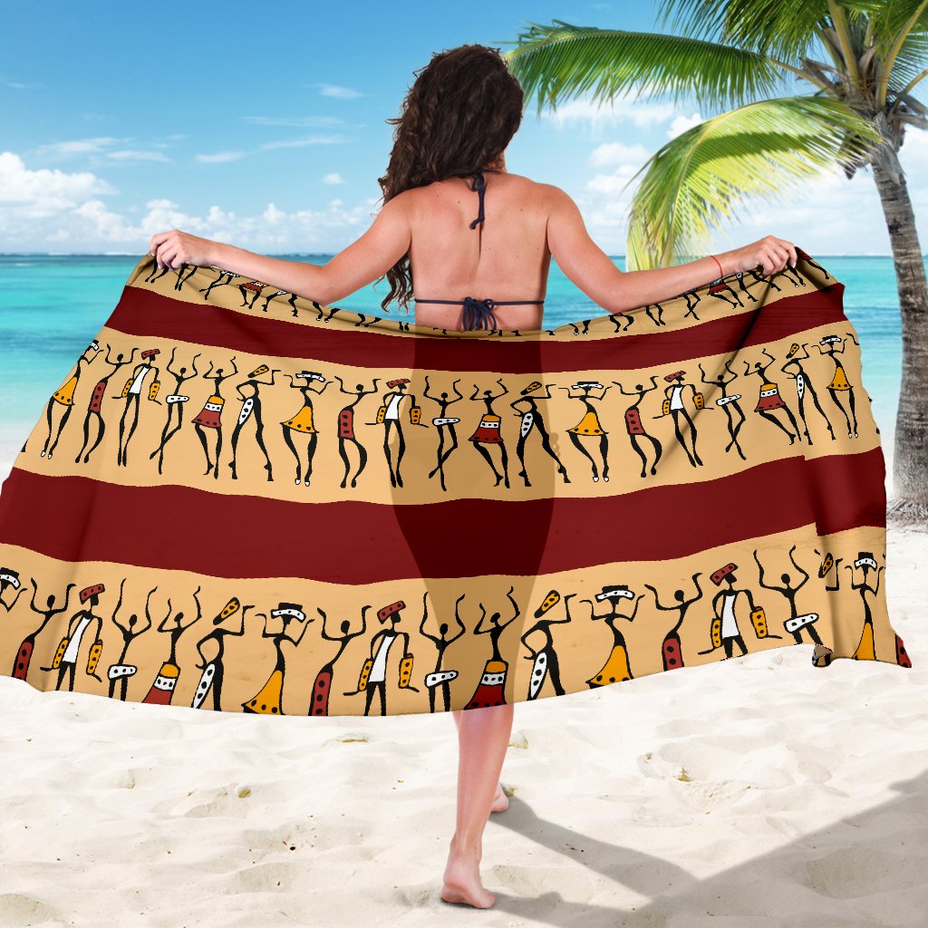 African People Sarong Pareo Wrap