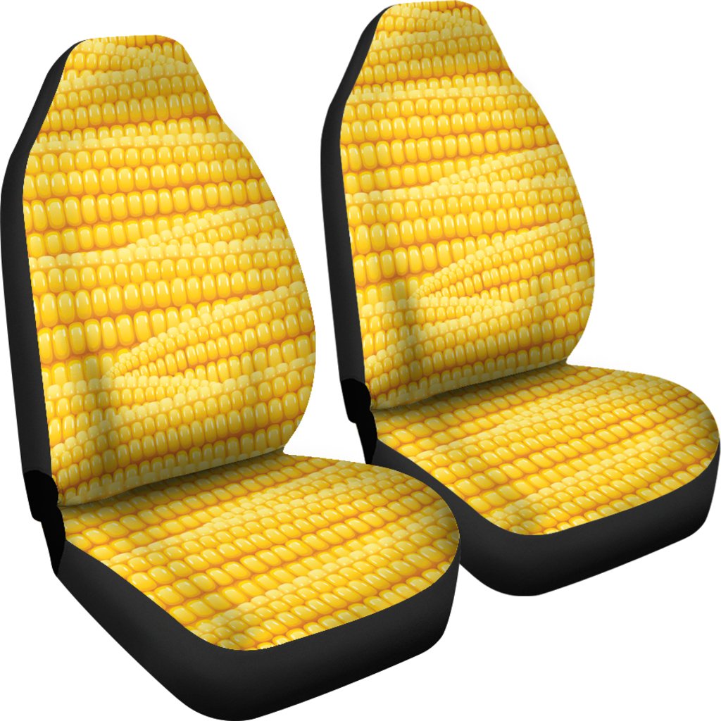 Agricultural Corn cob Pattern Universal Fit Car Seat Covers