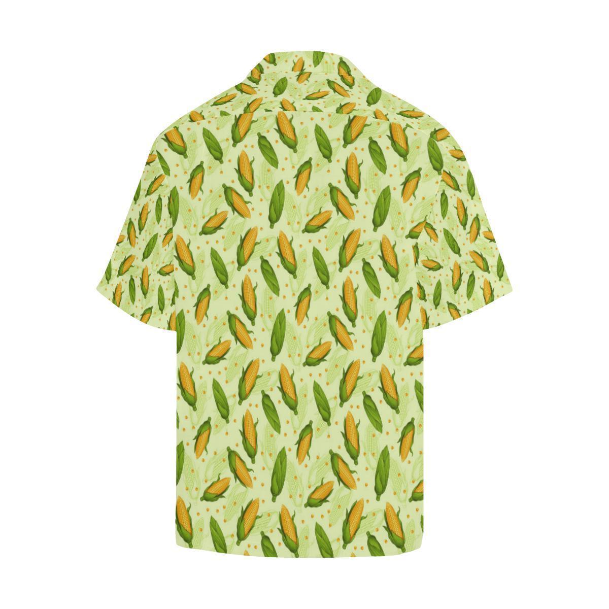 Agricultural Fresh Corn cob Print Pattern Hawaiian Shirt-JORJUNE.COM