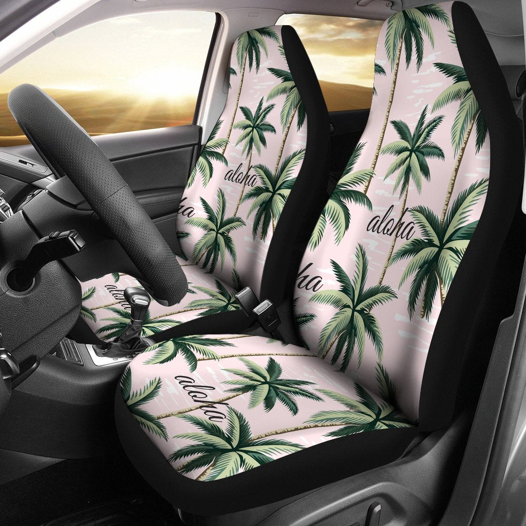Jamaican Heart Pattern Print Universal Fit Car Seat Covers main image 1