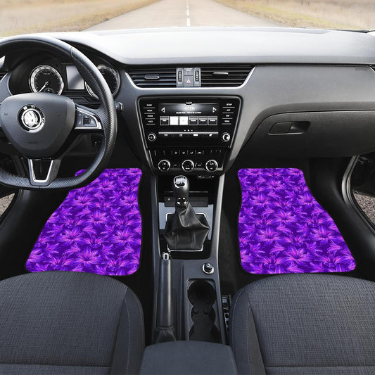 Amaryllis Pattern Print Design AL03 Car Floor Mats-JorJune
