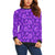 Amaryllis Pattern Print Design AL03 Women Long Sleeve Sweatshirt-JorJune
