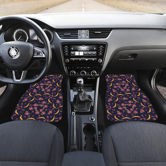Anemone Pattern Print Design AM012 Car Floor Mats-JorJune