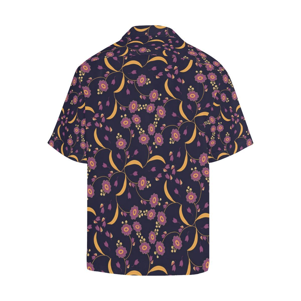 Anemone Pattern Print Design AM012 Men Hawaiian Shirt-JorJune