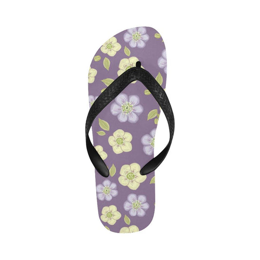 Anemone Pattern Print Design AM013 Flip Flops-JorJune