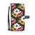 Anemone Pattern Print Design AM07 Wallet Phone Case