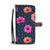 Anemone Pattern Print Design AM08 Wallet Phone Case