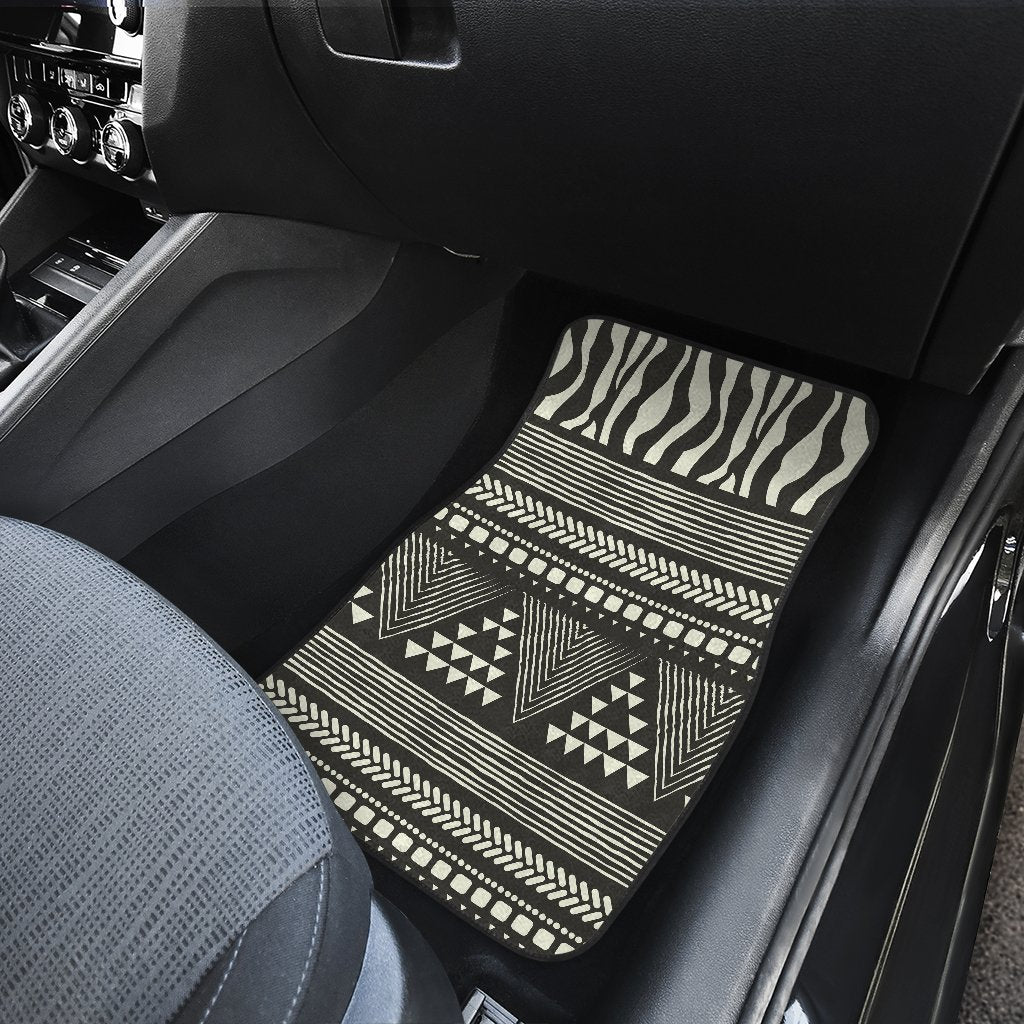 Animal Skin Aztec Pattern Car Floor Mats