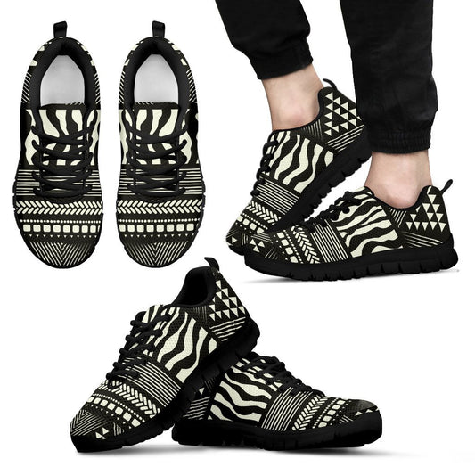 Animal Skin Aztec Pattern Men Sneakers