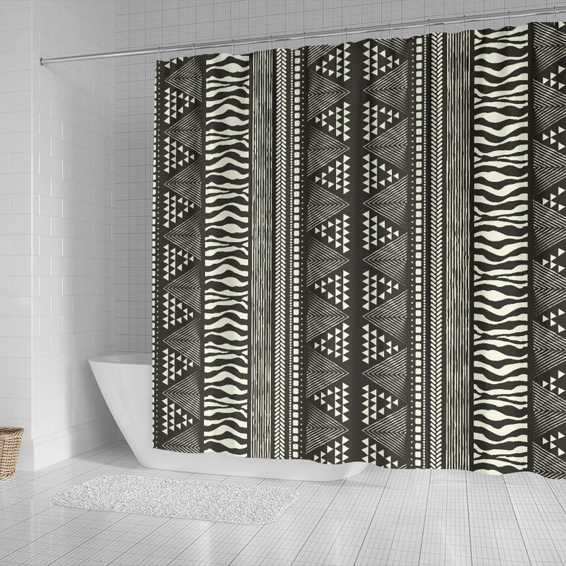 Animal Skin Aztec Pattern Shower Curtain