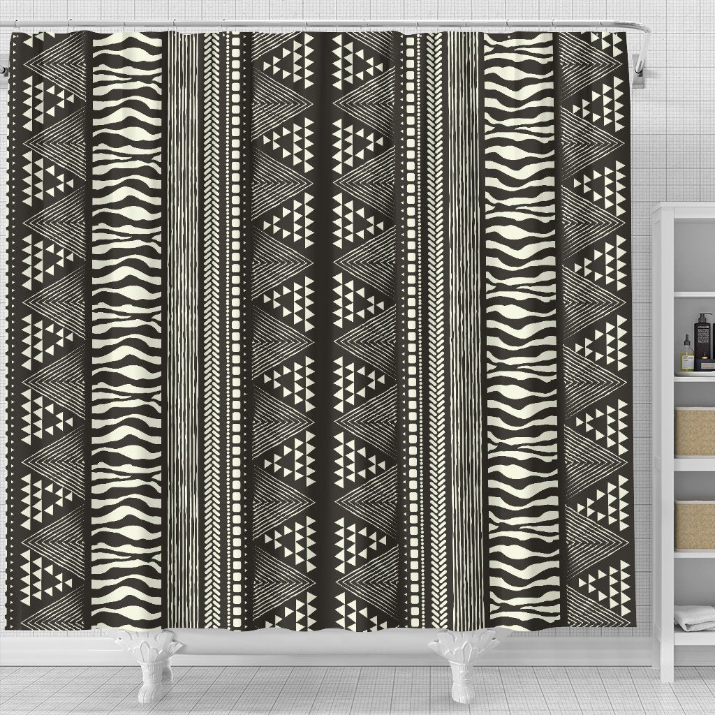 Animal Skin Aztec Pattern Shower Curtain