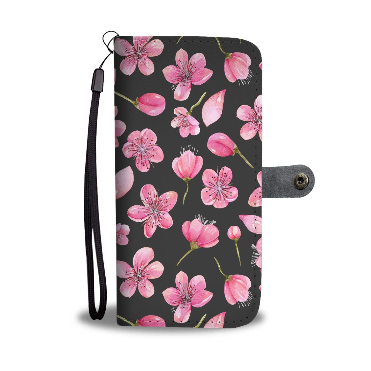 Apple Blossom Pattern Print Design AB03 Wallet Phone Case