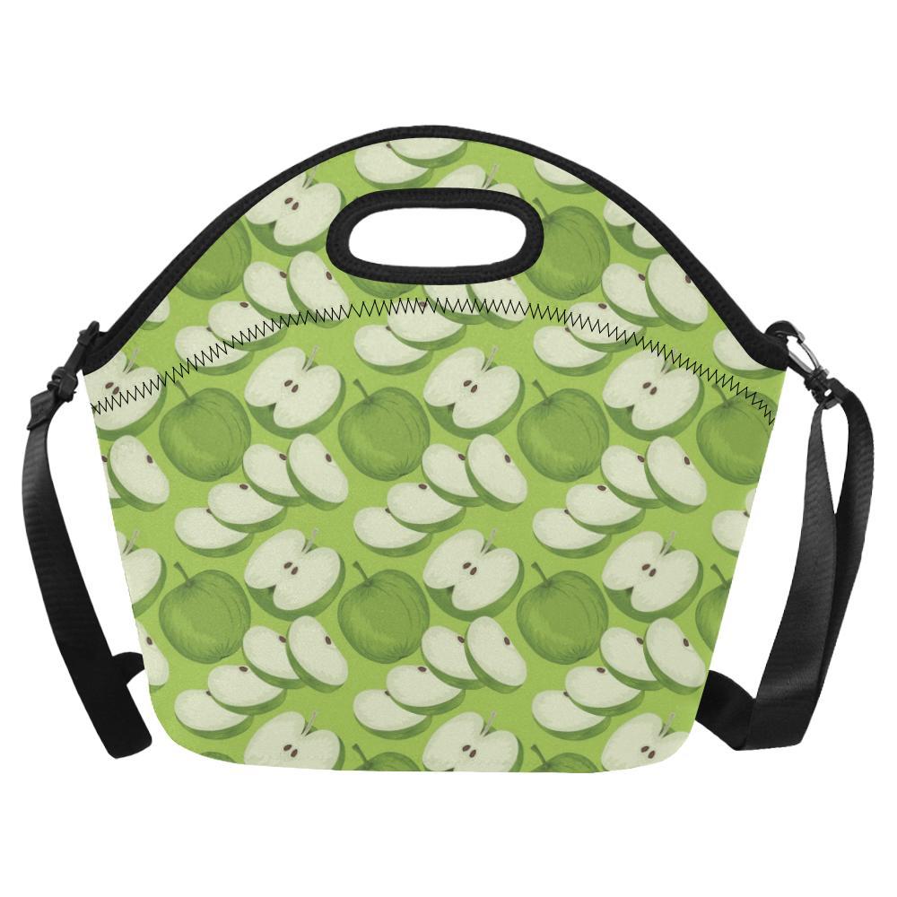 Apple Pattern Print Design AP010 Neoprene Lunch Bag-JorJune