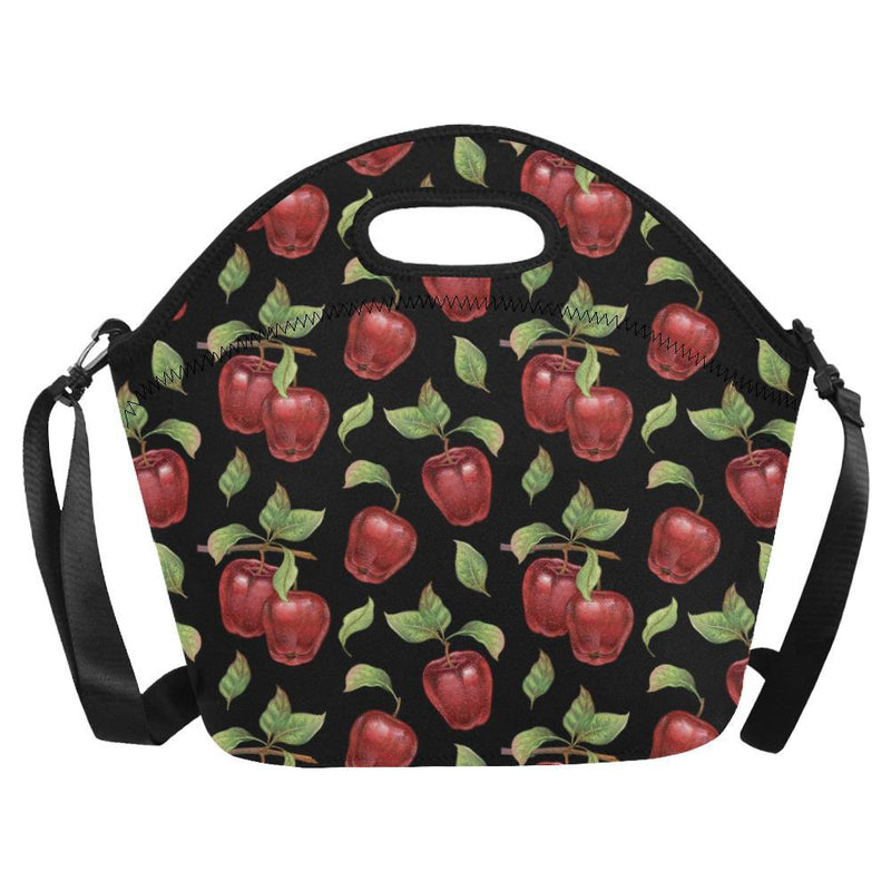 Apple Pattern Print Design AP011 Neoprene Lunch Bag-JorJune