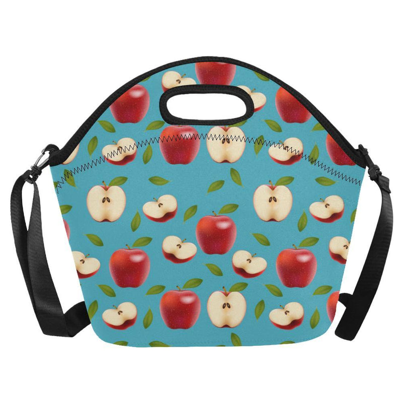 Apple Pattern Print Design AP012 Neoprene Lunch Bag-JorJune