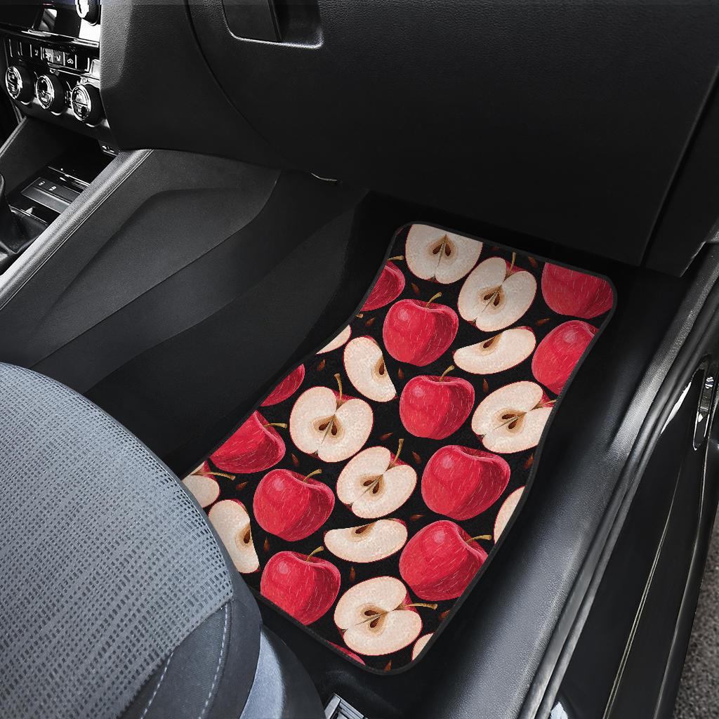 Apple Pattern Print Design AP02 Car Floor Mats-JorJune