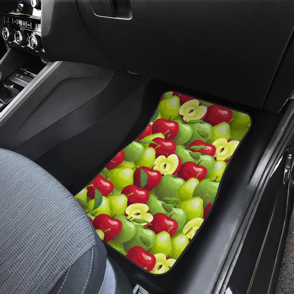 Apple Pattern Print Design AP03 Car Floor Mats-JorJune