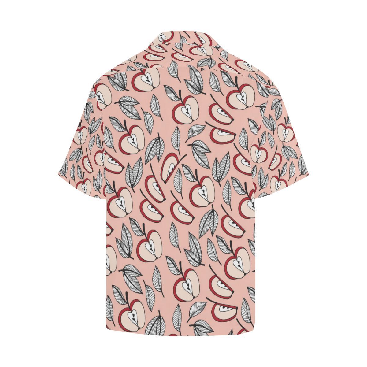 Apple Pattern Print Design AP04 Men Hawaiian Shirt-JorJune