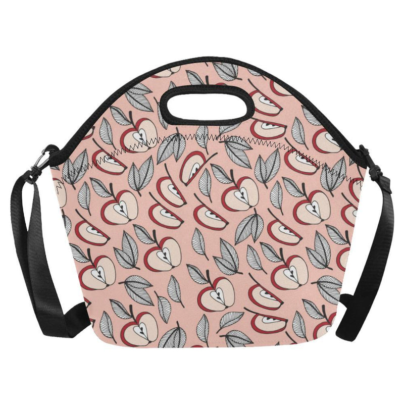 Apple Pattern Print Design AP04 Neoprene Lunch Bag-JorJune