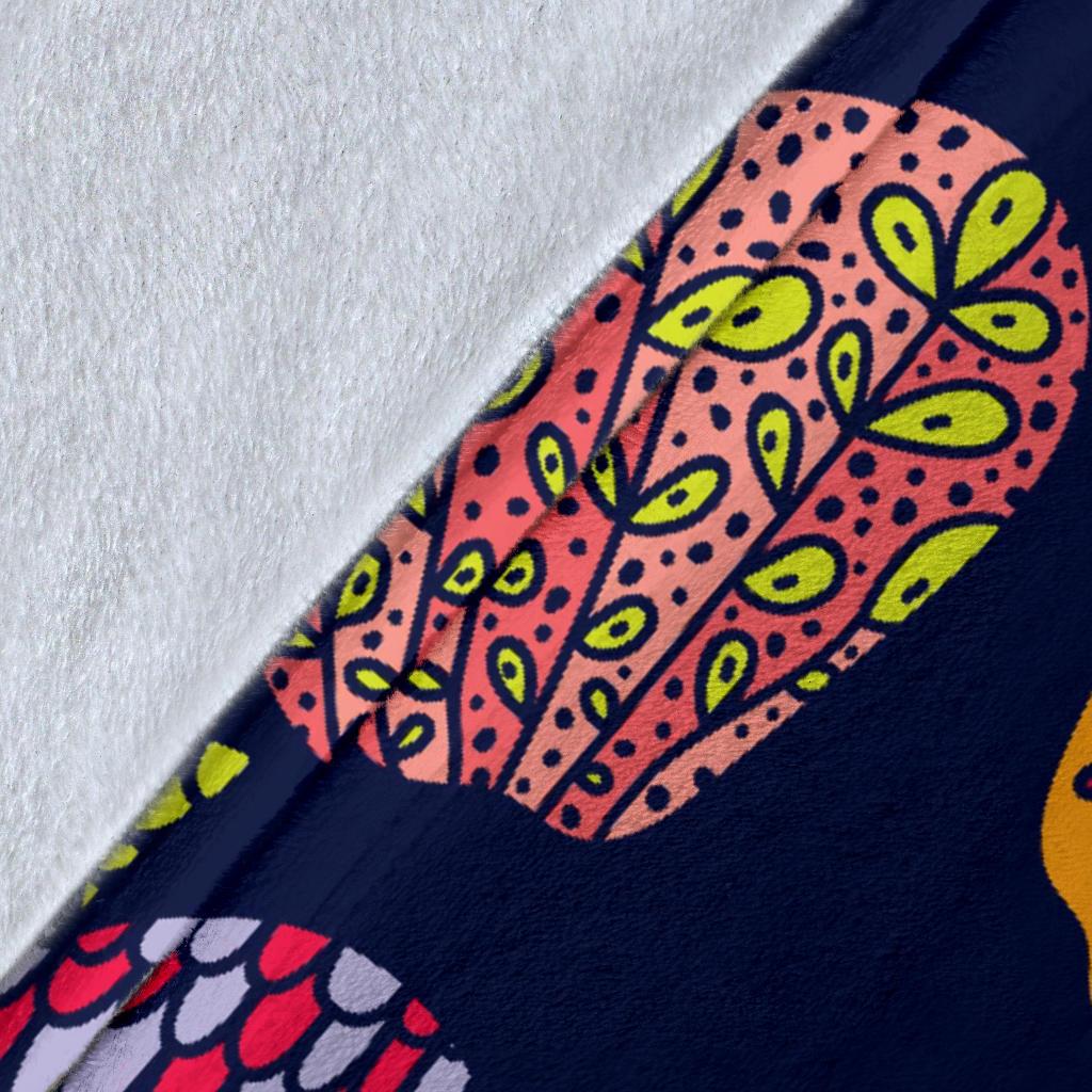 Apple Pattern Print Design AP05 Fleece Blankete