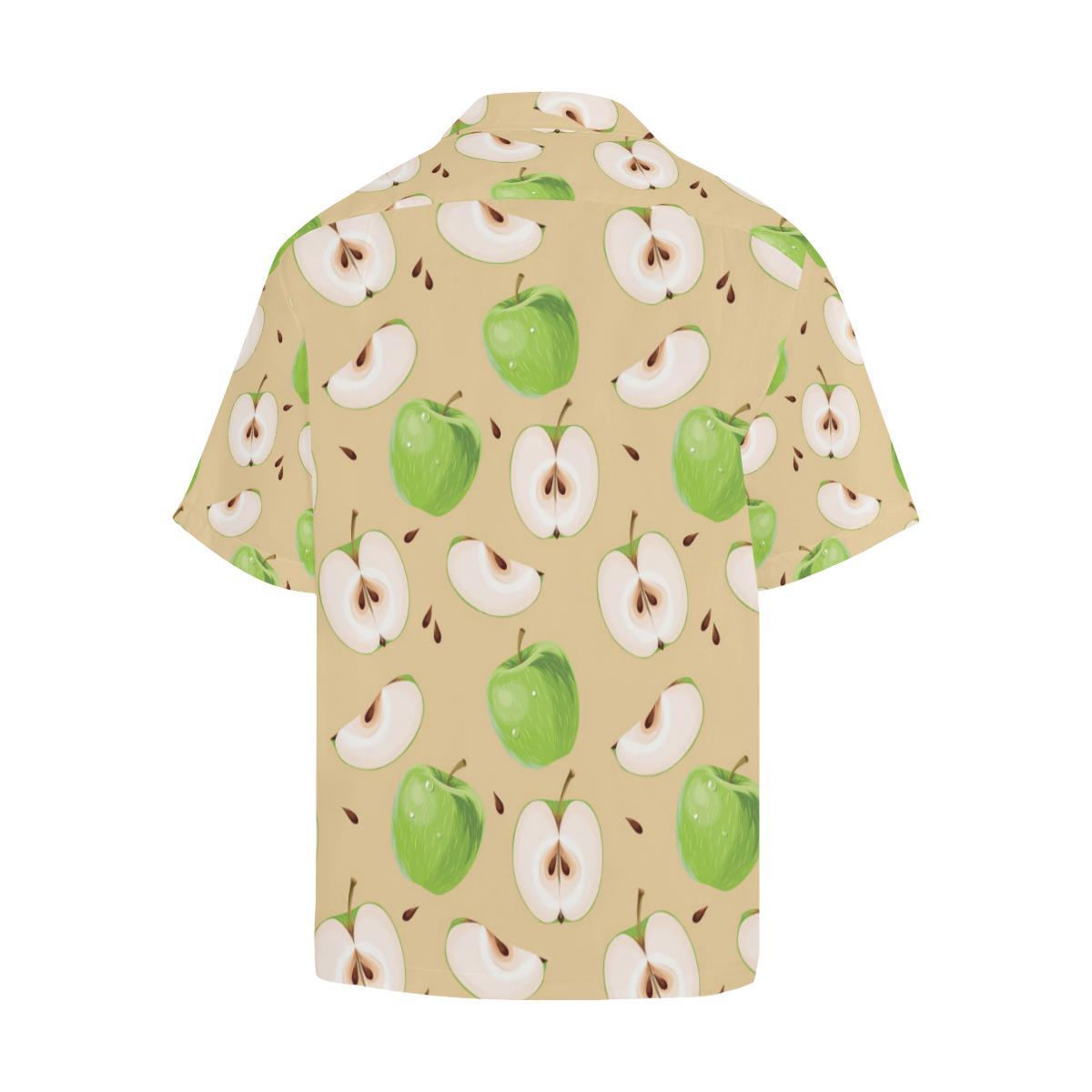 Apple Pattern Print Design AP07 Men Hawaiian Shirt-JorJune
