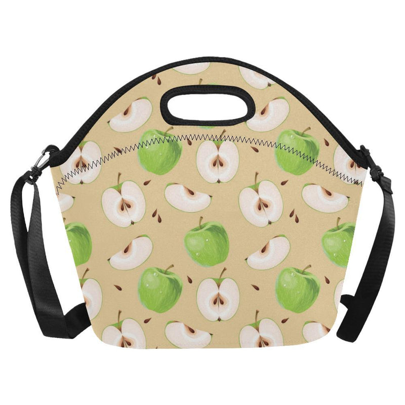 Apple Pattern Print Design AP07 Neoprene Lunch Bag-JorJune