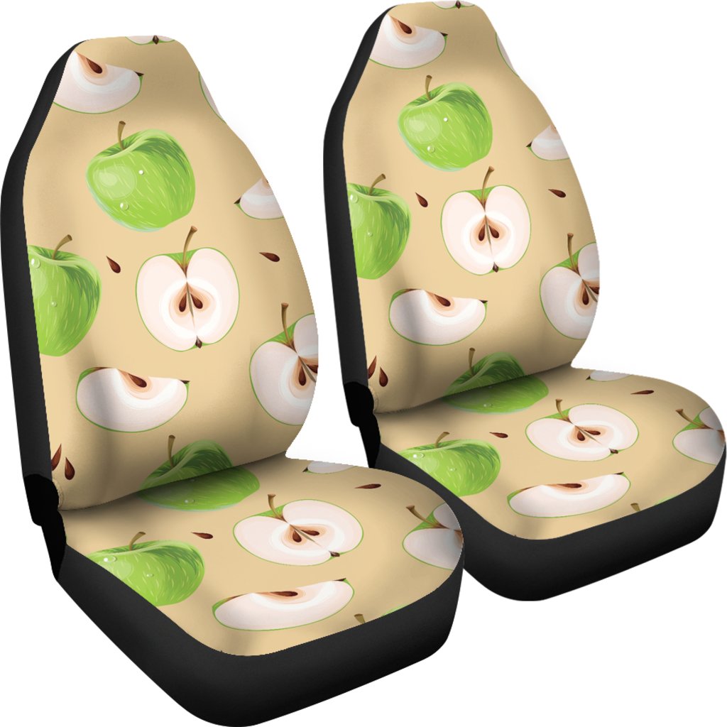 Apple Pattern Print Design AP07 Universal Fit Car Seat Covers