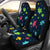 Autism Awareness Colorful Design Print Universal Fit Car Seat Covers