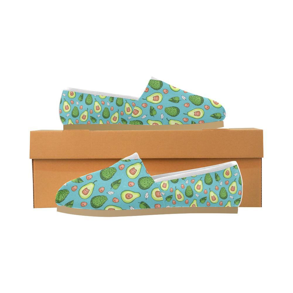 Avocado Pattern Print Design AC05 Women Casual Shoes-JorJune.com