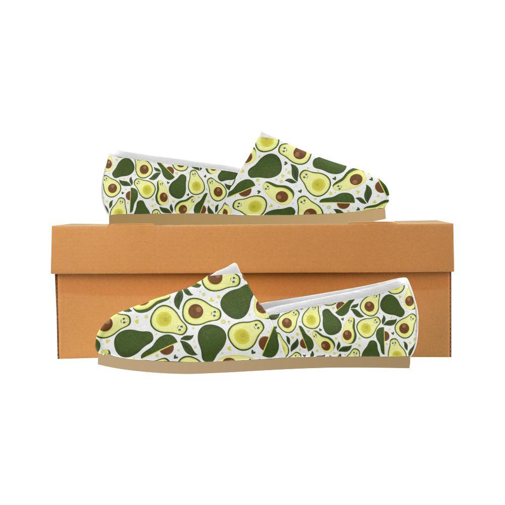 Avocado Pattern Print Design AC06 Women Casual Shoes-JorJune.com
