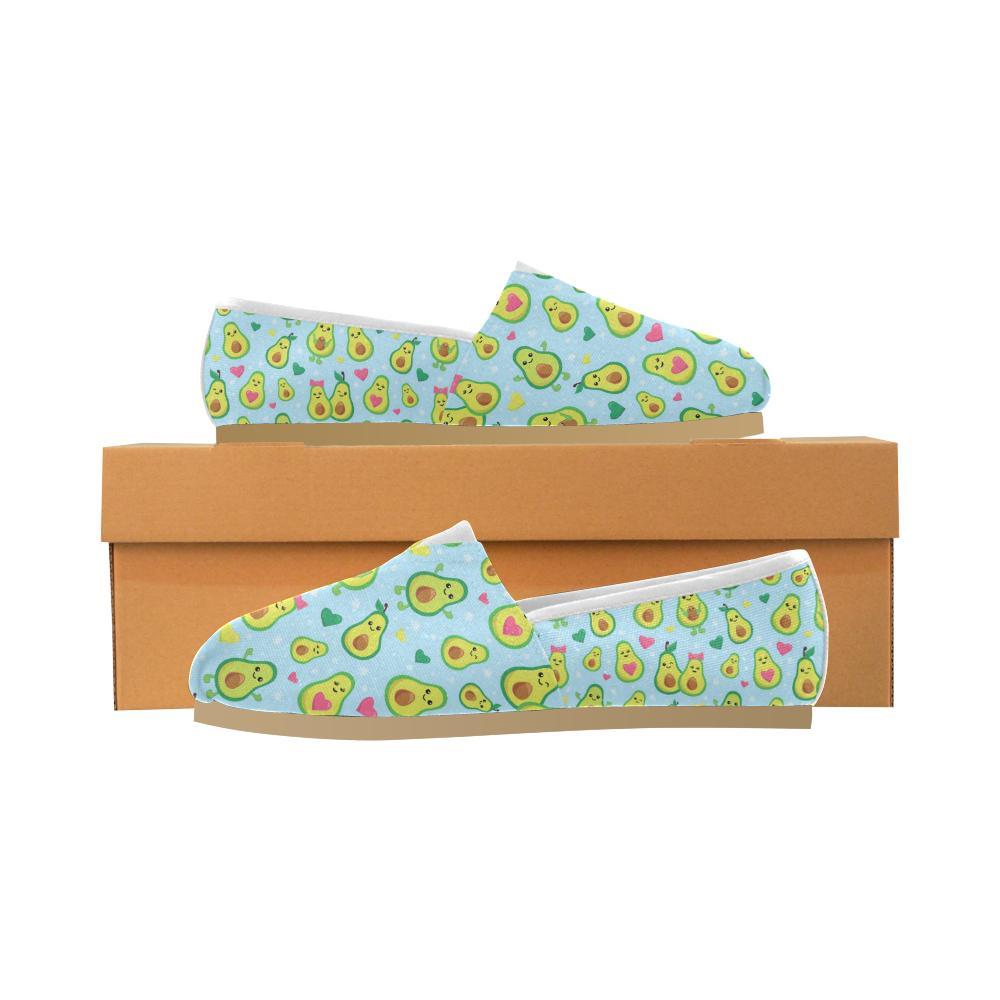 Avocado Pattern Print Design AC09 Women Casual Shoes-JorJune.com