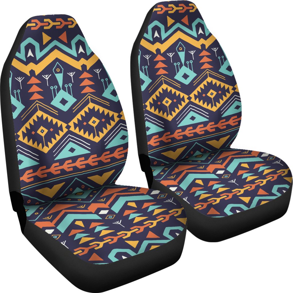 Aztec Style Print Pattern Universal Fit Car Seat Covers