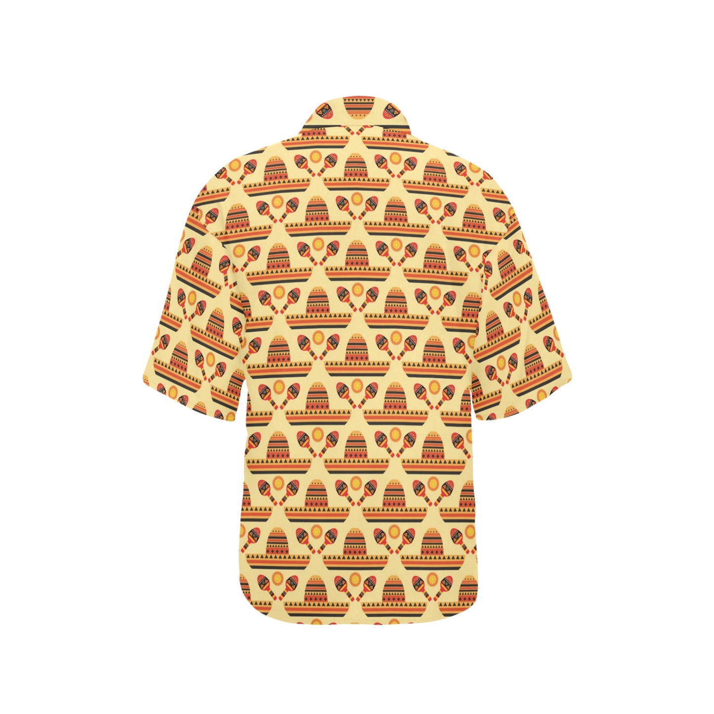 Maracas Print Design LKS403 Women's Hawaiian Shirt