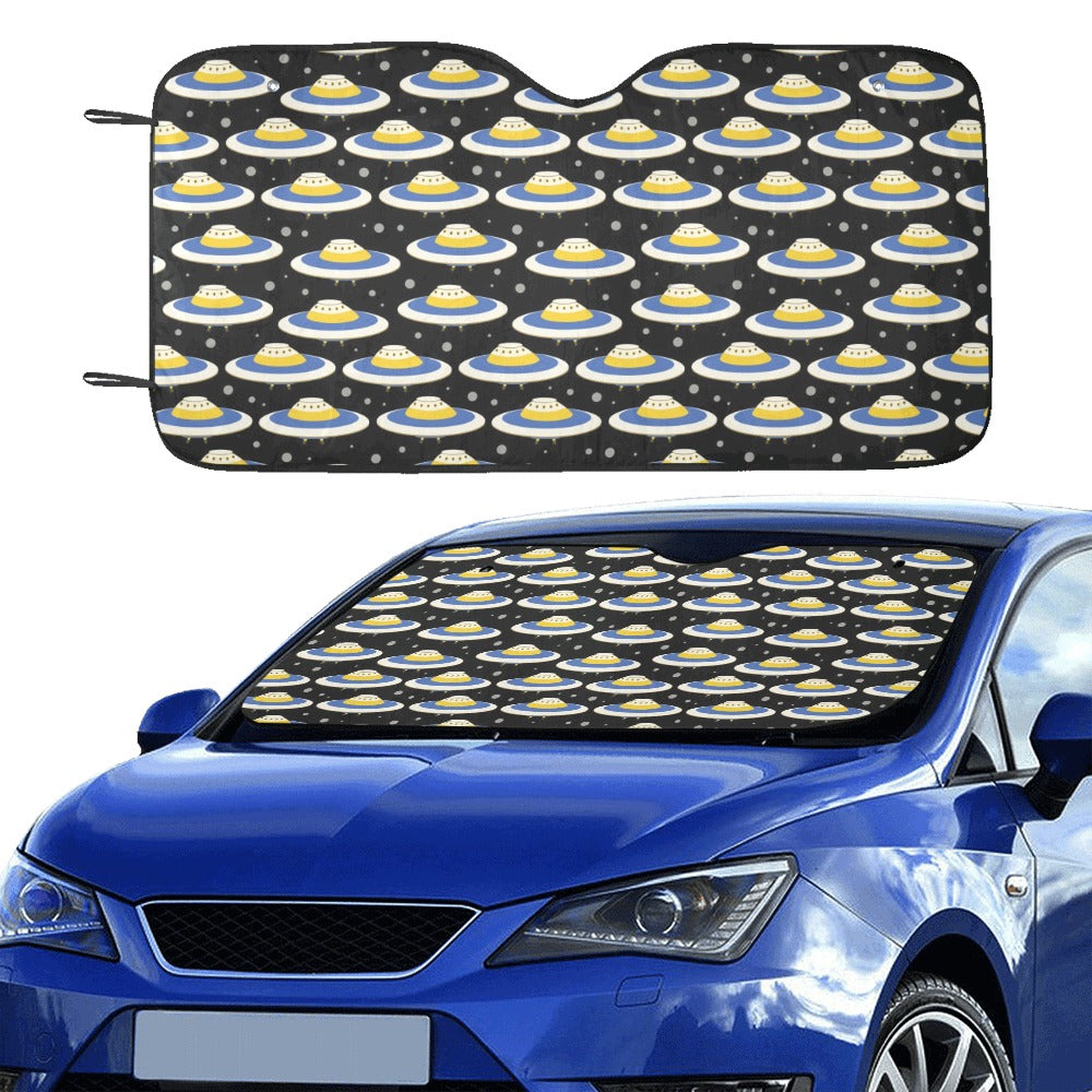 UFO Print Design LKS303 Car front Windshield Sun Shade