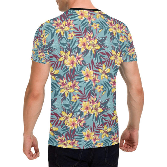 Summer Floral Print Design LKS304 Men's All Over Print T-shirt