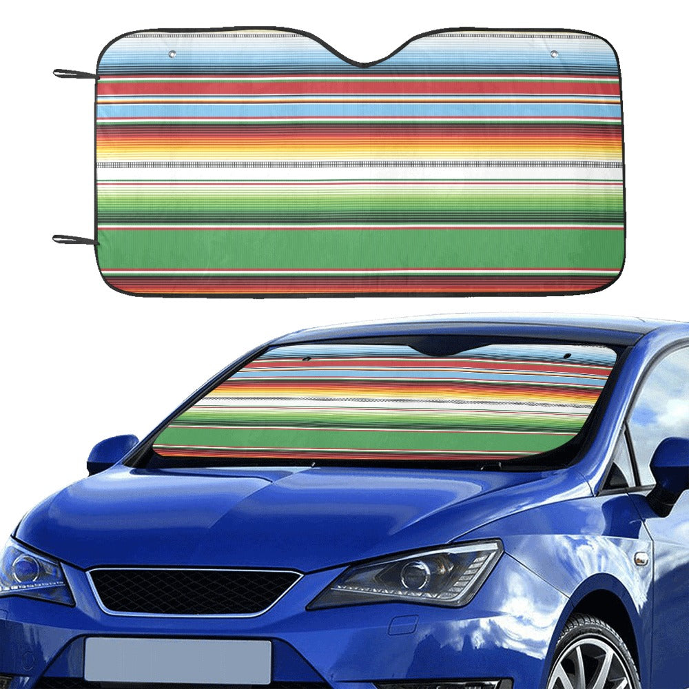 Serape Print Design LKS302 Car front Windshield Sun Shade