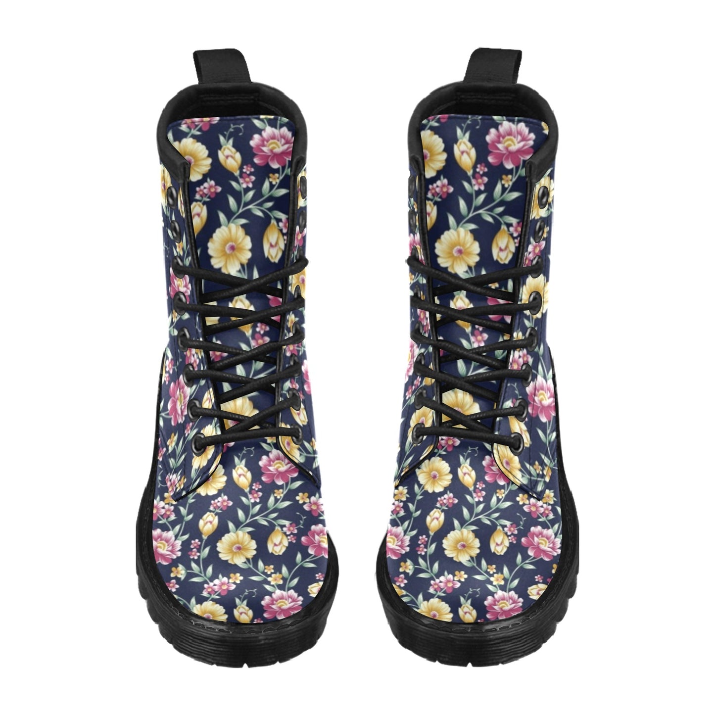 Gerberas Pattern Print Design GB03 Women's Boots