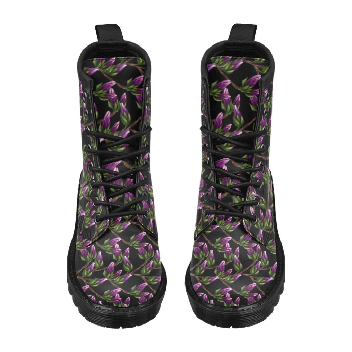 Magnolia Pattern Print Design MAG010 Women's Boots