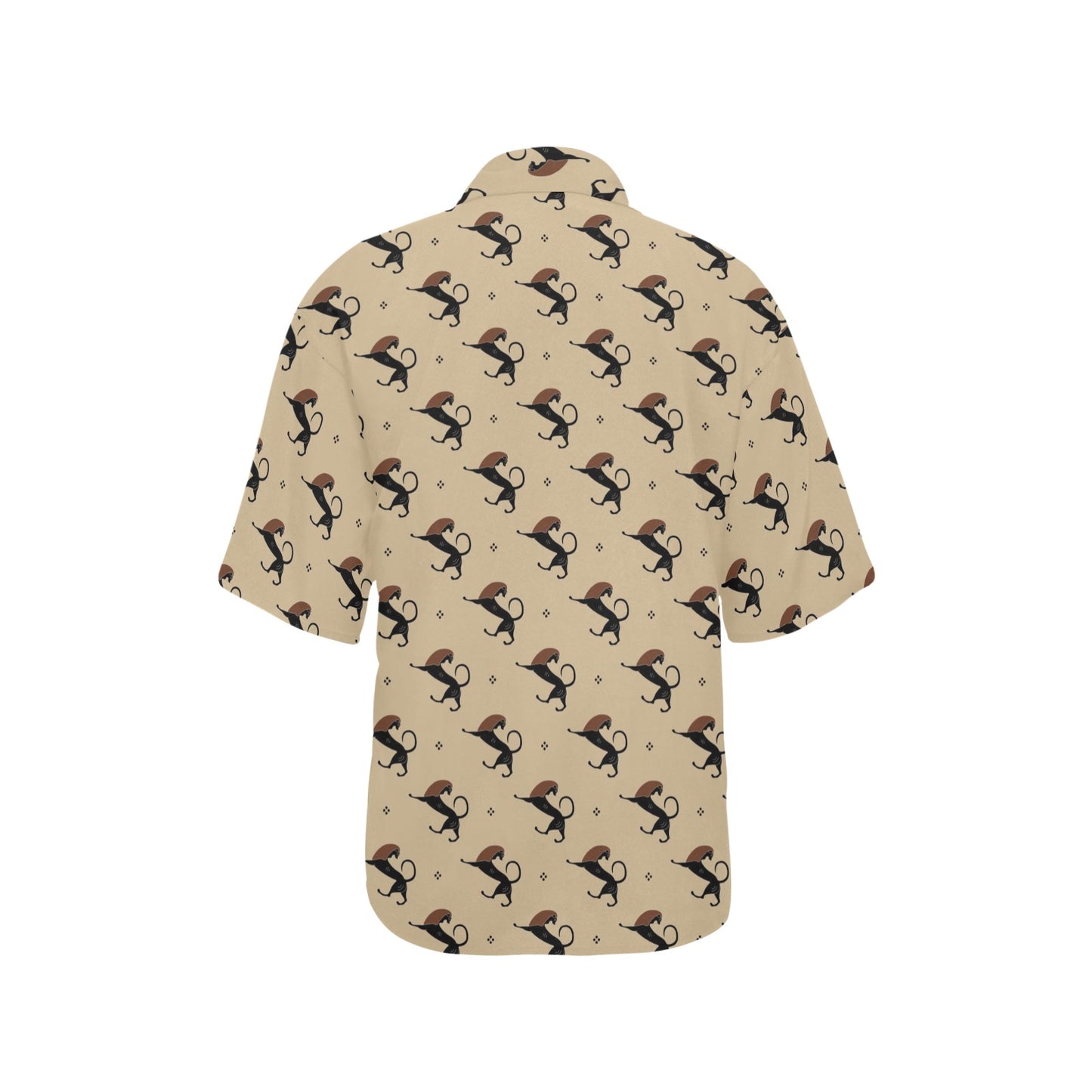 Ancient Greek Print Design LKS3011 Women's Hawaiian Shirt