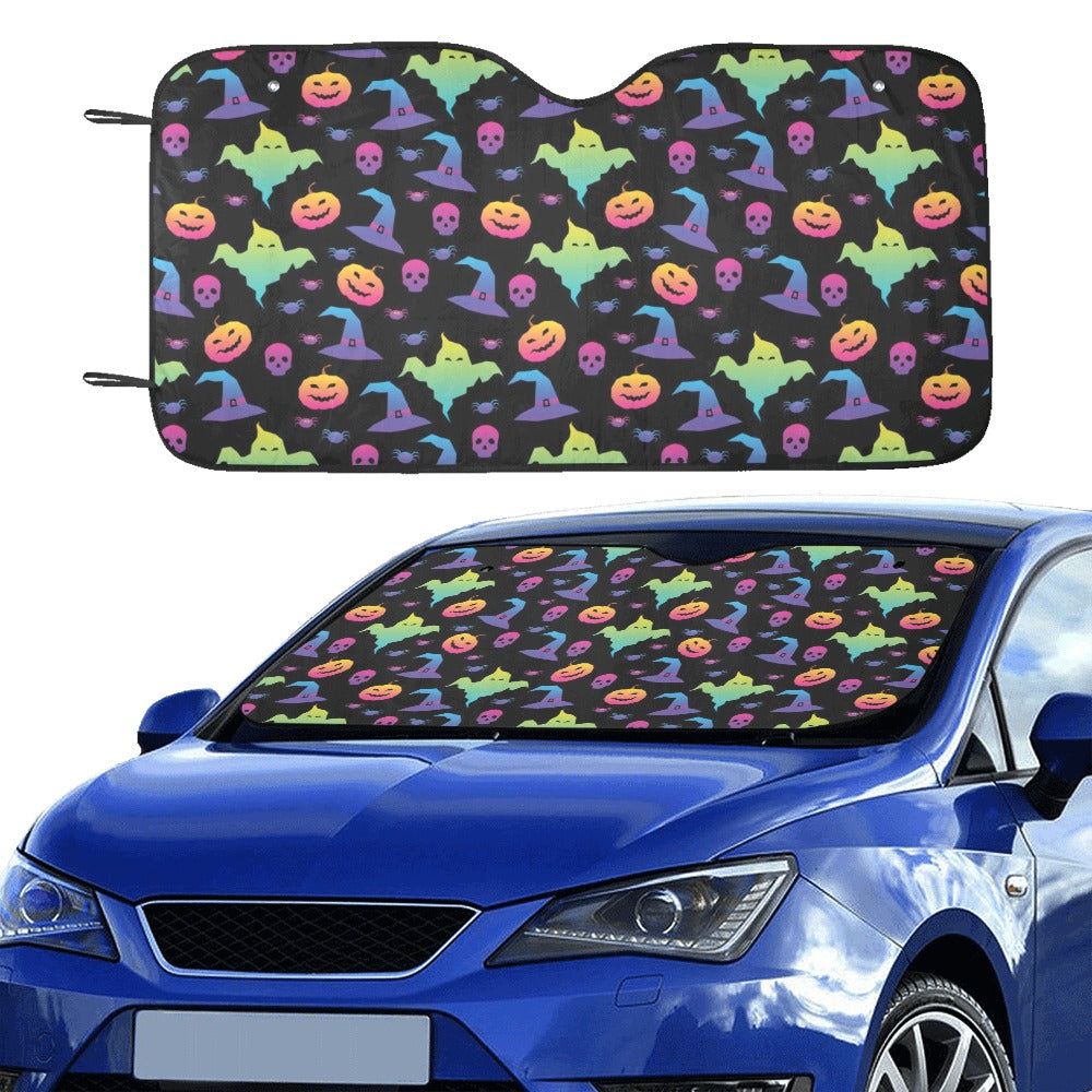 Halloween Print Design LKS404 Car front Windshield Sun Shade