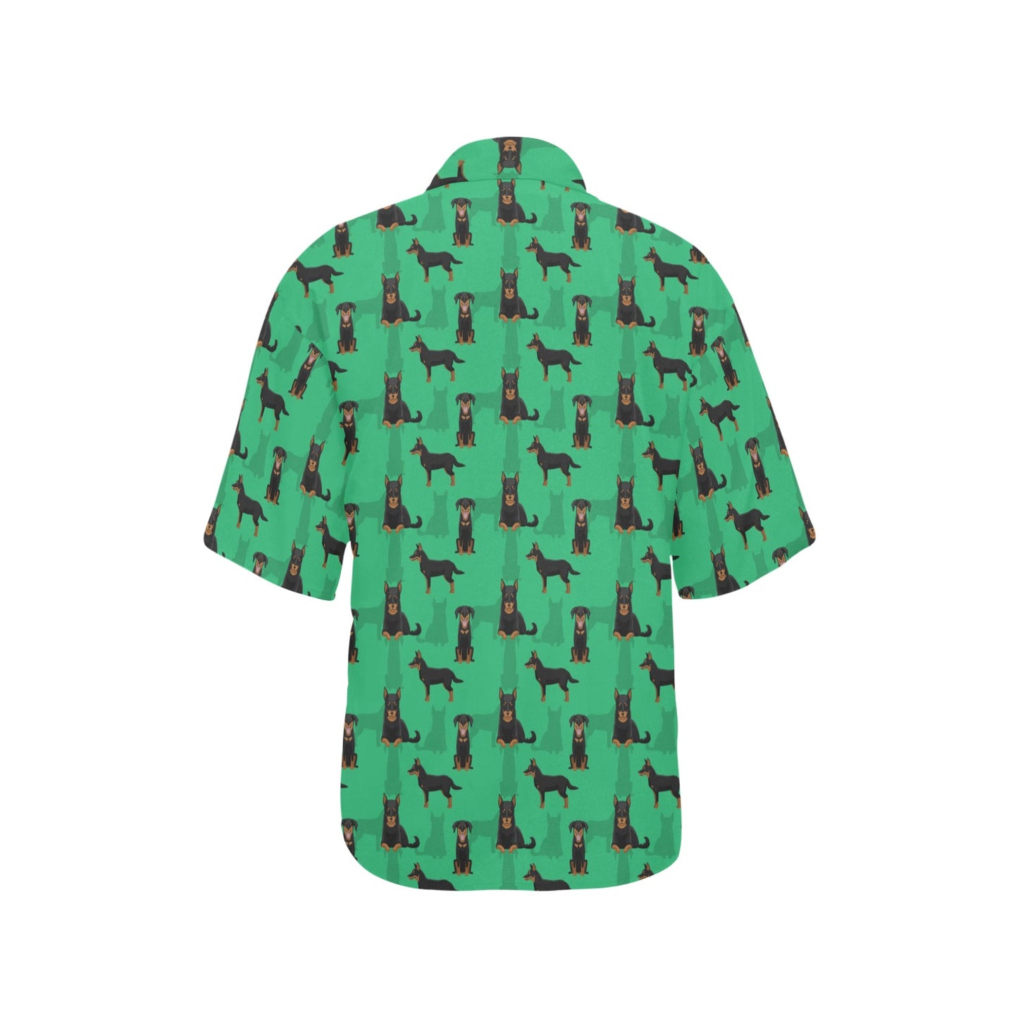 Beauceron Pattern Print Design 01 Women's Hawaiian Shirt