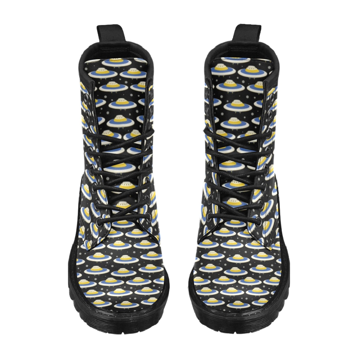 UFO Print Design LKS303 Women's Boots